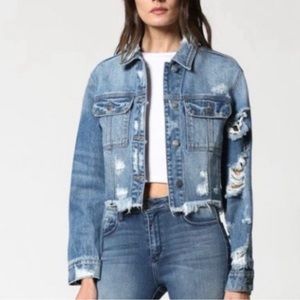 Hidden Jeans Denim Jacket XS EUC